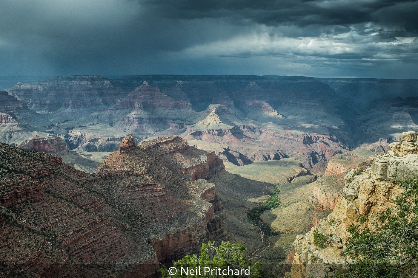 Neil Pritchard_Grand Canyon - Incoming Storm
