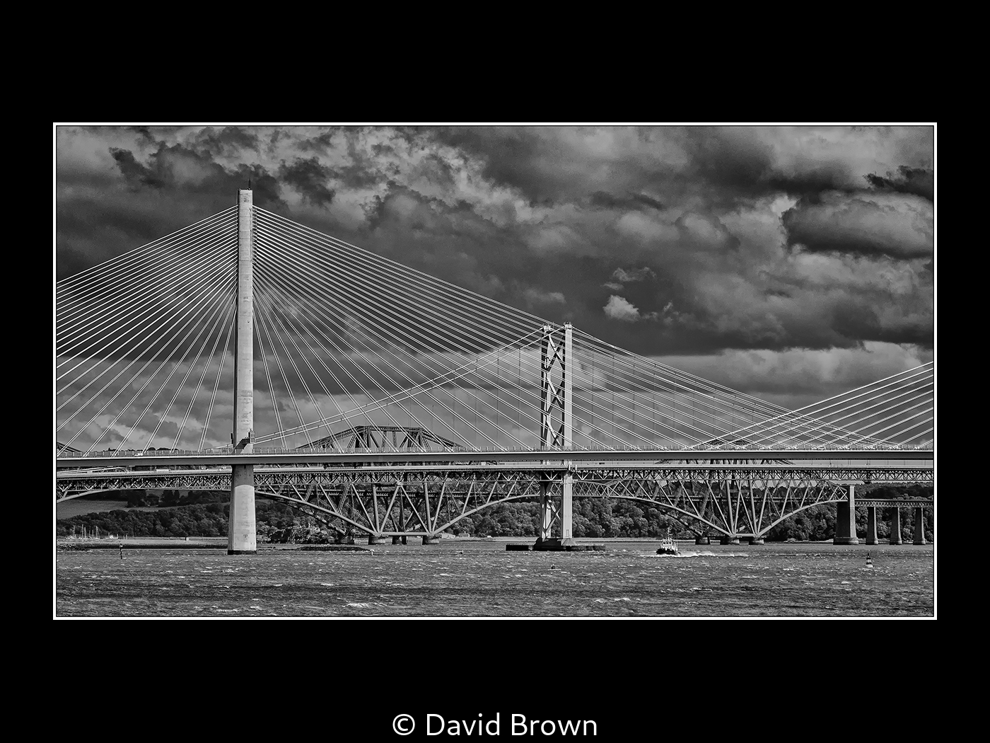 David Brown_Three Bridges Over The Forth