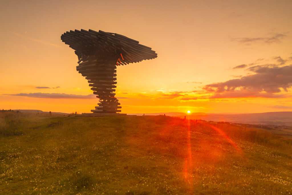 17_The singing ringing tree at sunset_John Docherty