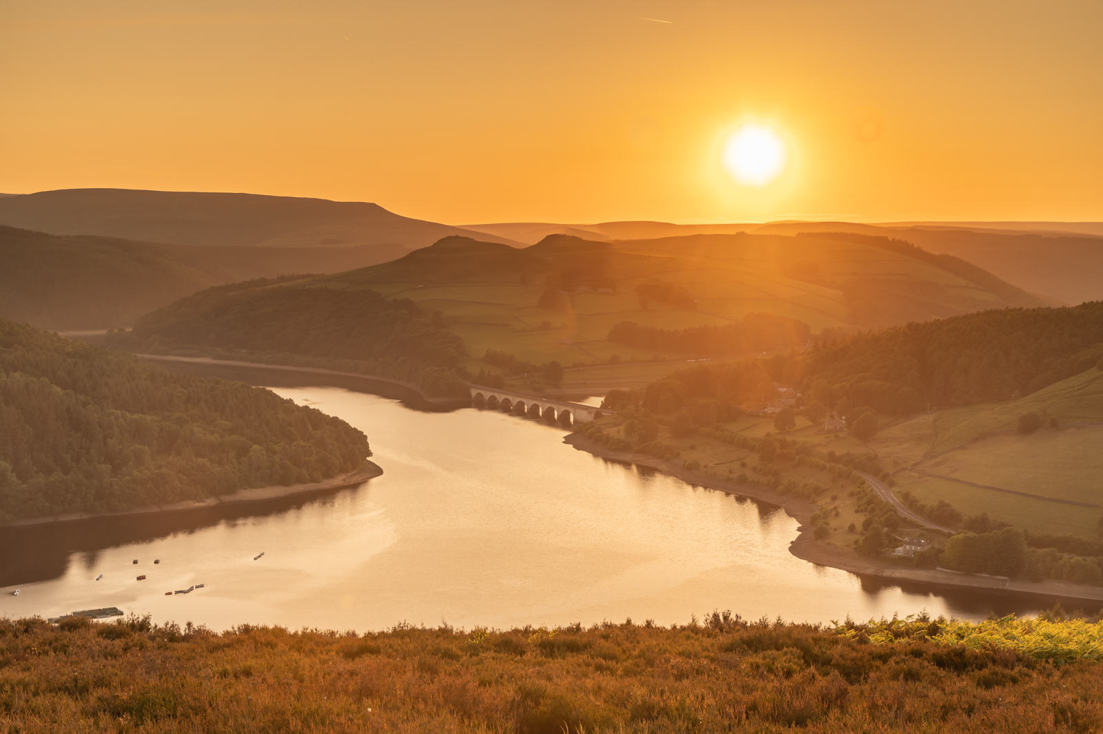 17_Sunset at bamford edge_John Docherty