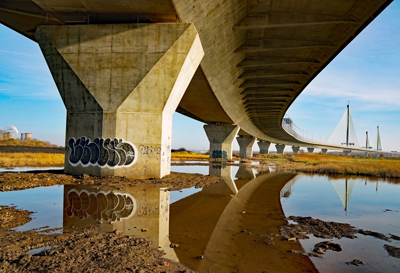 Below Mersey Gateway_Jean Malthouse