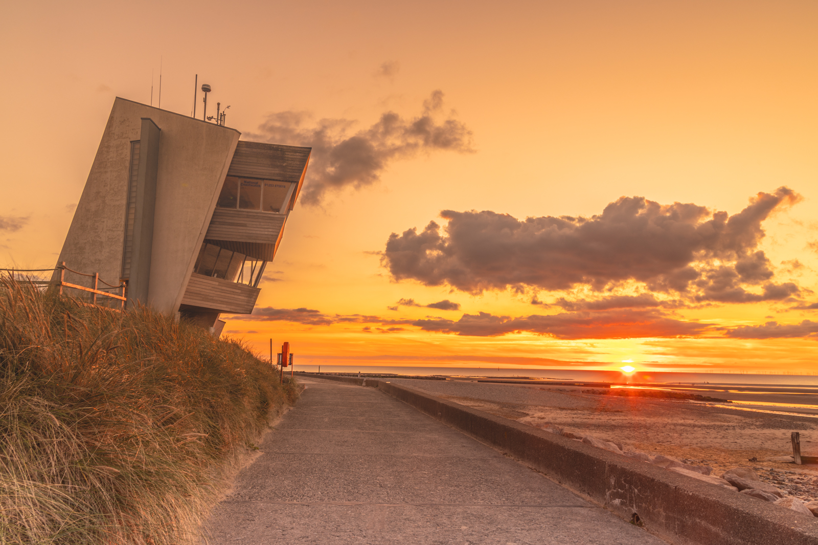 Look out point at sunset_John Docherty